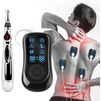 EMS TENS Unit Muscle Stimulator, Dual Pulse TENS Machine for Pain Relief Therapy, 6 Modes 19 Levels Electric Muscle Stimulator