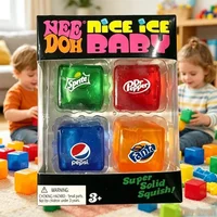 @@HOT Set Squishy Needoh Nice Cube Sensory Stress Reliever Fidget Tool Toy for Anxiety Focus - Schylling Sensory Cube for Adults