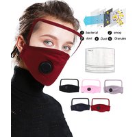 AliExpress NONE HUA HUA Sports Warm Mask Filter Outdoor Riding Dust Mask Protective Lens Removable Washable Labor Insurance