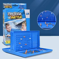 Two Person Table Game, Naval Battleship Fighting Game, Educational Traditional Toy, Children's Battleship Board Toy Game