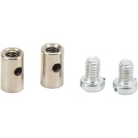4Pcs/set Solderless Cable Nipples 6mm Throttle Choke Choke End Kits Corrosion Proof Car Motorcycle Scooter Accessories