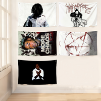 flag Art Ken Chaos Sci Fi Room Carson Home More Decor Wall Mount Home Rapper Decor Banner