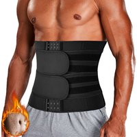 Vensslim Sauna Body Shaper Men Waist Trainer Fitness Belt Slimming Abdomen Weight Loss Trimmer Corset Sweat Workout Fat Burner
