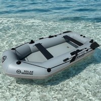 3M PVC Inflatable Dinghy Boat Fihsing Kayak Surfing Canoe Solar Marine 9.8FT for the Sea Watersport 6People with Accessories