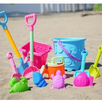 Children's Beach Toy Set Baby Playing In Water And Sand Large Sand Shovel Beach Bucket Sand Digging Tool Sand Toy Random Color