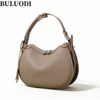 2026 New Luxury Desig Genuine Cowhide Leather Handbag Women's Fashionable Underarm Bags Female Vintage Shoulder Crossbody Bag