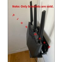 WYORESY For ASUS AX86UPro Router Wall Mount Bracket Sturdy Holder Storage Rack Home Network Organizer Stand Shelf