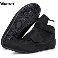 High-top Wrestling Shoes Kid's Anti-slip Boxing Shoes Elastic Boys Girls Free Sparring Martial Art Shoes Gym Training Sneakers