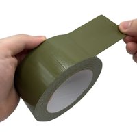 Tactical Olive Green Cloth Base Tape Heavy 2 Inch X 30 Yards Strong Adhesive Repair Tape for Outdoor Tool DIY Repairs Crafts