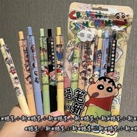 Anime Crayon Shin-chan 0.5mm Gel Pen Office Accessories Cute Pens Student Stationery Supplies Back To School Gifts Stationary
