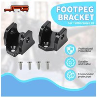 AliExpress JFGRACING For Tuttio Soleil 01 Foot Pegs Bracket Holder Electric Dirt Bike Motorcycles Accessories Off-Road CNC Pedal Stand Moto Ebike