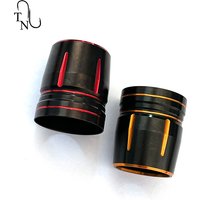 TN98 2PCS Aluminum Parts Match To LGS Reel Seat Fishing Rod Building Aluminium Ring Parts Fishing Pole Repair Accessory