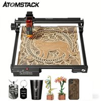 Atomstack A10 V2 Pro 10W Laser Engraving and Cutting Machine for Stainless Steel Wood Acrylic 410*380mm Engraving area