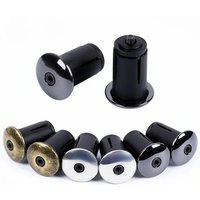 WEST BIKING 1 Pair Bicycle Grip Plugs Handle Bar End Cap Retro MTB Road Bike Bar End Plugs For Handlebar Grip Accessories