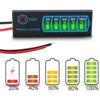 1/5/10PCS DC5V-30V 2-8S Battery Level Indicator Li-ion Battery Li-FePO4 Battery Capacity Display Tester Triple Mode Switching