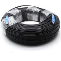 Optical Fiber Drop Cable SC UPC 200m Fiber Jumper FTTH Optic Cable Patch Cord with SC Connector