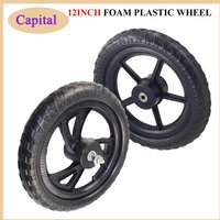12 Inch Solid Foaming Wheel for Kids Scooter Children's Balance Car Slide No Inflation Front and Rear Plastic Wheel
