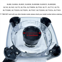 Blender Replacement Parts for BL660/66OA Series 72 Oz (9 Cups) Pitcher,Driver Clutch and Drive Pin Stud Kit Set