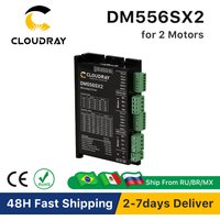 Cloudray Nema 23/24 Stepper Motor Driver DM556SX2 5.6A 24~48VDC for 2pcs Stepper Motor Controller CNC Engraving Machine