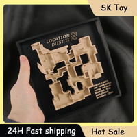Dust2 Desert Gray Map 3D Toy Plastic Model Terrain Collectible 3D Print Game Peripheral Props Desktop Ornament Figure Boys Gifts