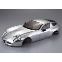 Killerbody RC Alfa Romeo TZ3 Corsa Finished Body Silver 1/10 electric touring car