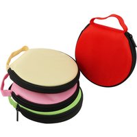 Portable Cd Player Bag Large Capacity Cd Storage Car Round Hard Dvd Storage Oxford Cloth Discos Packaging CDB04