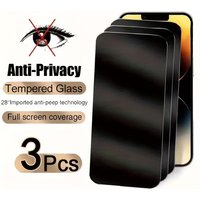 3/2/1pcs Anti-Spy Screen Protector For iPhone 18 17 Air 13 12 11 14 16 15 Pro Max XSMax X XR 6 7 SE Privacy Glass Tempered Glass