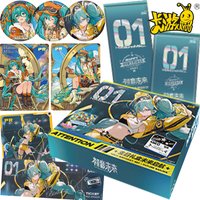 KAYOU Miku Birthday Concert Trading Cards Booster Box - Vocaloid Anime Collectible Card with Rare PR Holo Foil Round Coin Cards
