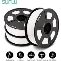 SUNLU 3Rolls PLA PETG Filament 3D Printing 1.75MM Odorless Eco-Friendly Good Tougness PLAplus SILK 1KG Per Roll