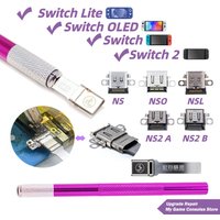 Charging Port for Nintend Switch Console Charging Port for Switch OLED Type-C Replacement for Switch Lite
