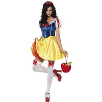 Adult Snow White Costume Women Cosplay Carnival Halloween Dress Girls Fairy Tale Female Fancy Dress Plus Size Party