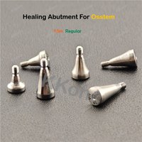 10Pcs Dental Healing Abutments Gingival Shapers For Osstem Titanium Alloy High Brightness Gloss Dental Implant Accessories
