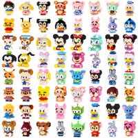 Disney 108 style LinaBell StellaLou Winnie Building Blocks Princess Cartoon Figures Bricks Children's Assembly Toys Model Gift