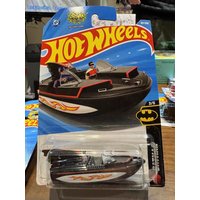 C4982/2026e Original Hot Wheels Car Batman 1966 Bat Boat Batman 1/64 Diecast Toys For Boys Voiture Metal Models Birthday Gift