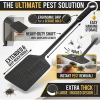Fly Swatter with Long Handle Home Pest Control Flexible Tools Prevent Fly Swatter Plastic Anti Pest Insect Mosquito Killer Tool