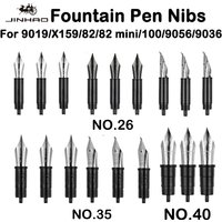 3/1 PCS JINHAO For 9019/X159/82/82 mini/100/9056/9036 Fountain Pen Iridium Replaced EF/F/M Nib Stationery School Office Supplies