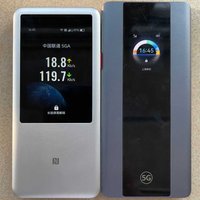 Worldwide Use ZTE 5G Hotspot U60 Pro Sim Card Slot Wi-Fi 7 3600Mbps MiFi X75 5G 4G LTE CAT22 Mobile WiFi Router MU5250 Lock Band