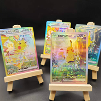 DIY Pocket Monsters PTCG M2A Series Japanese Pikachu Ex Tera Type 234/193 Collection Anime Game Cards Boys' Toy Gifts