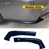 Maxton Style Rear Side Splitters for Bmw F30 M Pack 2011-2018 Rear Bumper Side Splitter Spoiler Diffuesr Guard Bodykit Tuning