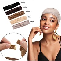 Yajukai Wig Grip Headband With Adjustable Elastic Band Velvet Headband Scarf No Slip Stretch Cotton Wig Band Comfortable 1Pcs