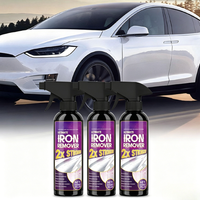 Car Iron Remover Spray For Wheels Brake Dust Fallout Remover Large Capacity Powerful Car Rust Remover Spray Auto Detailing Tool