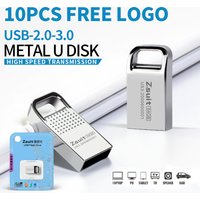 Zsuit 10PCS Mini USB Flash Drive 32GB PenDrive Tiny Pen Drive 64g 128gb U Stick U Disk Memory Stick Usb Small Storage Devices