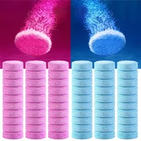 20/40Pcs Car Solid Cleaner Windscreen Cleaner Wiper Effervescent Tablets Auto Glass Water Toilet Cleaning Car Accessories