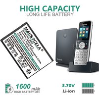 1600mAh Cordless Phone Battery For Yealink:W53-BATT,YLLP463346C800CLS,YLLP523446C1010CTM,W53,W53P,W53h,W73,W73P,W73H,W78H,W71H
