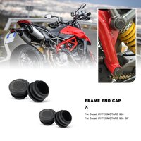 Motorcycle Accessories Frame End Caps Frame Hole Cover Caps Plug Decorative For Ducati HYPERMOTARD 950 hypermotard 950 SP