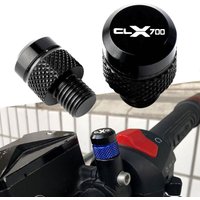 For CFMOTO CLX700 700CLX 700 CLX Sport Heritage Adv M10X1.25 Motorcycle CNC Accessories Rearview Side Mirror Hole Cap Plug Screw