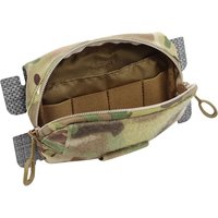 Pochette tactique FCPC Molle Adapt Admin Panel pour gilet, sac d'extension de poitrine, pochette pour cartes, sac de chasse, porte-plaques, sac EDC