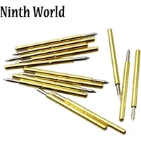 50 Pcs High-Quality PL75-B1 0.7mm Precision Tip 16mm Spring-Loaded Test Probes Pin for PCB Circuit Board Testing & Maintenance