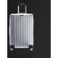 100% Aluminum-Magnesium Alloy Suitcases 20/24/26/29 Inch Lightweight Spinner Luggage TSA Lock Durable Travel Bag