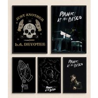Band P-Panic! A-At T-The D-Disco Poster HD art, waterproof, sticky wall, home decoration (living room, bedroom, bar), aesthetic